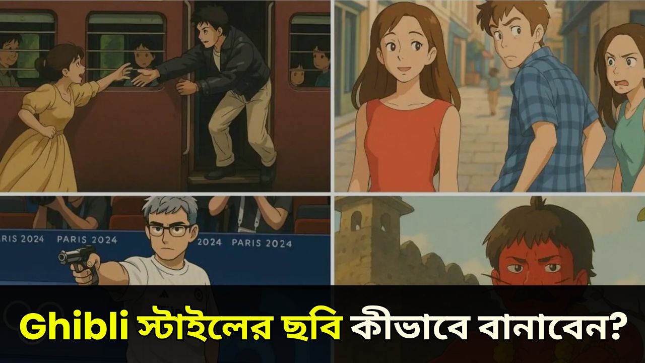 Ghibli স্টাইলের ছবি কীভাবে বানাবেন?