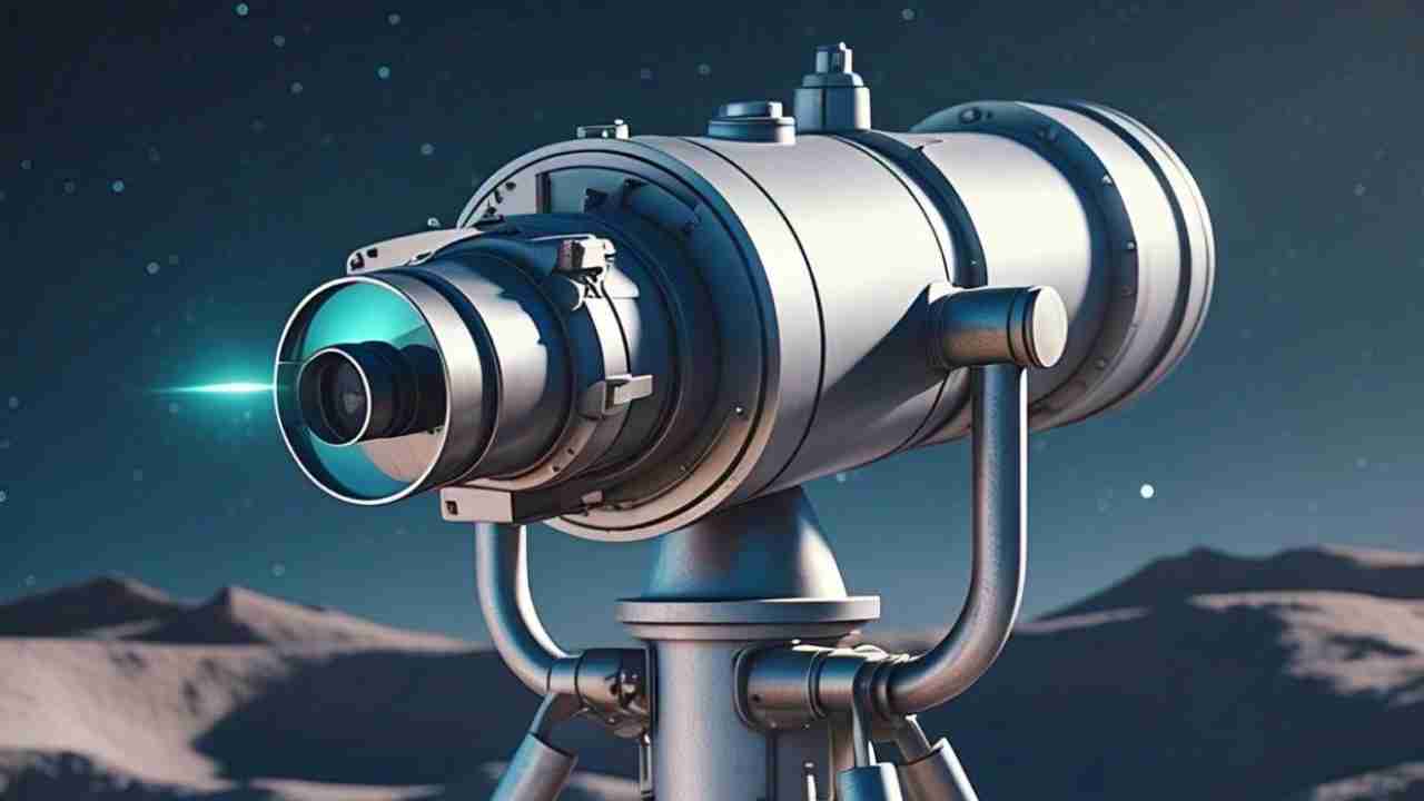 Telescope in Moon image 